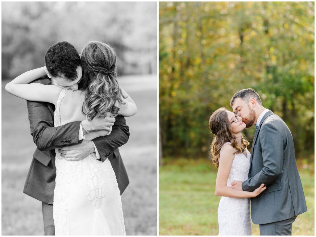 Emotional first look | Auburn Alabama Wedding | by photographer Amanda Horne