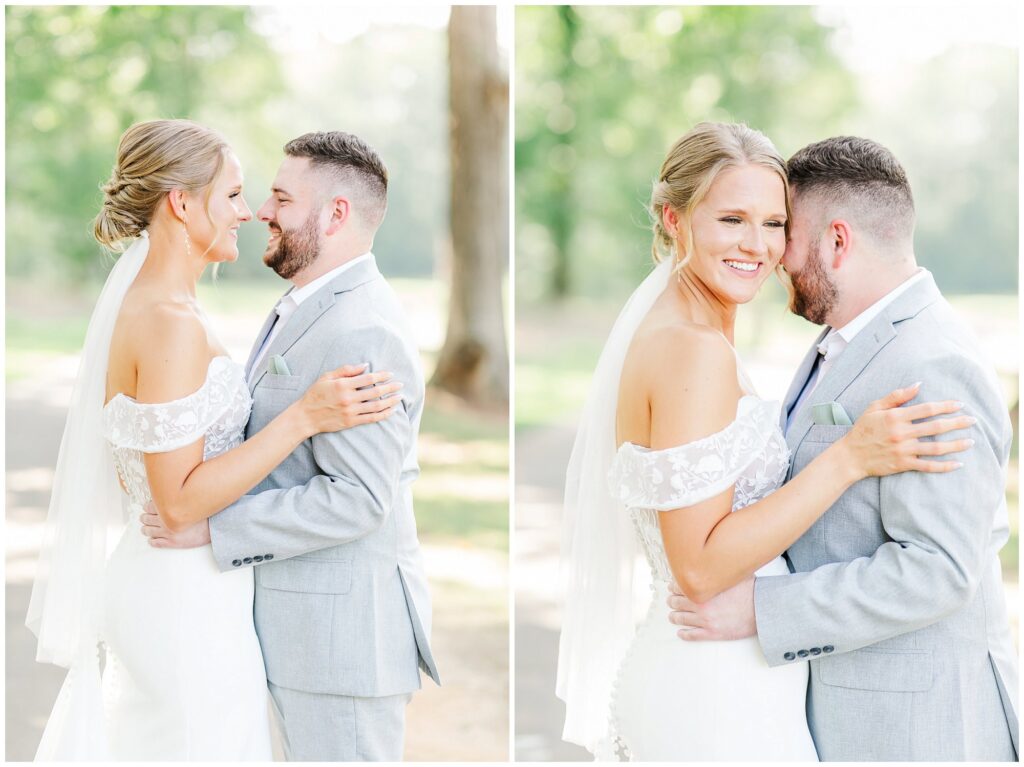 Joyful bride and groom | Opelika Wedding Photographer Amanda Horne 