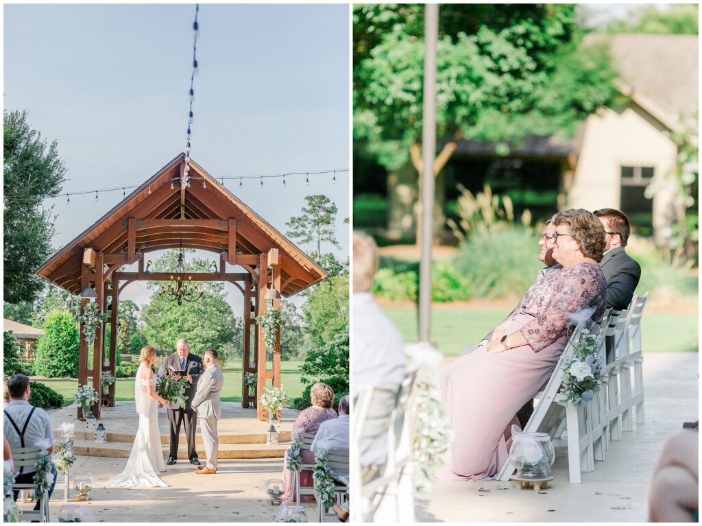 July Ceremony at Grand National Wedding | Photography by Amanda Horne
