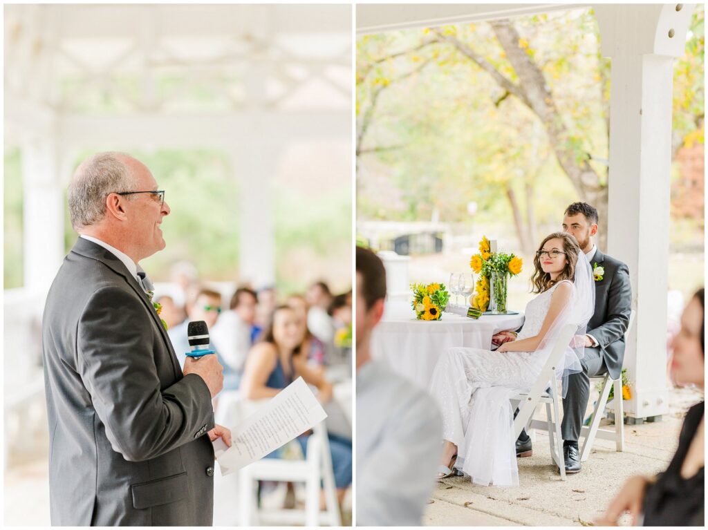Kiesel Park wedding reception | Auburn Alabama | by photographer Amanda Horne