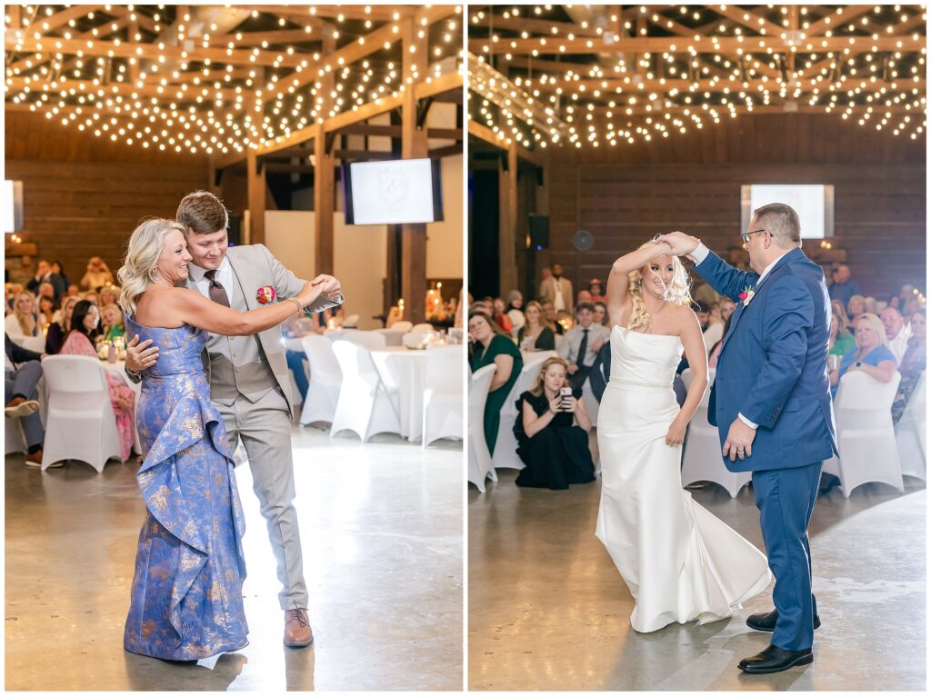 Parent dances at New Water Farms | Lake Martin Wedding Photographer Amanda Horne